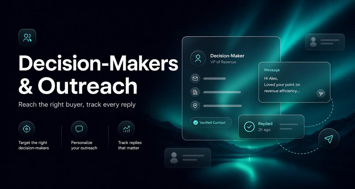 AI generated outreach messages next to a drag-and-drop deal pipeline